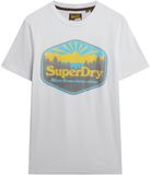 Superdry T-shirt met Superdry Sun-logo - Heren