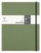Clairefontaine 794433C Nomaddict (ex Age Bag) Genaaid Notitieboek Elastiek My.Essential Groen - B5 19x25 cm - 192 Pagina's Genummerd STIPPEN - Ivoorkleurig Papier 90 g - Omslag Glanskarton Lederkorrel