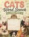 Livre de mots croisés pour amateurs de chats pour adultes et seniors