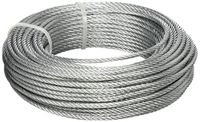 BriTools - Gegalvaniseerde staalkabel, zilver, M86126G