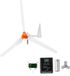 VEVOR 1500W 24V Horizontale Windturbine met Hybride Wind- en Zonne-Energiecontroller