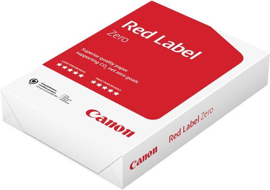 Canon Red Label Kopieerpapier A3 80gr Wit 5 Stuks