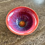 Tea Soul Jianzhan Tenmoku theekopje met lotus van zilver 50 ml