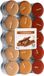 Bougies parfumées - 120 pièces - Bougies chauffe-plat - Cannelle - 4 heures de combustion - Bougies chauffe-plat - D4 cm