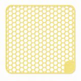 Waterval Sink Mat - Silicone - Gold - 37 x 37 cm - Square