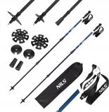 Nils TK8601 Trekkingstokken Blauw - Lichtgewicht Aluminium 6061