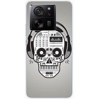 1001 coques Xiaomi Bedrukt siliconen hoesje compatibel met Xiaomi 13T Skull music
