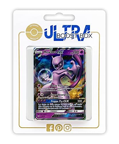 my-booster Mewtwo-GX 39/73 - Ultraboost X Soleil & Lune 3.5 Légendes Brillantes - Doos met 10 Franse Pokemon kaarten