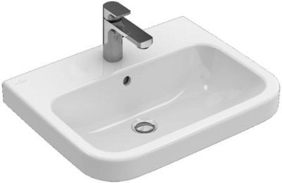 Villeroy & Boch Architectura wastafel - 60x47cm - Wit - Met overloop