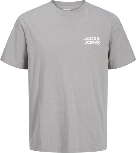 JACK&JONES JJECORP LOGO TEE SS O-NECK NOOS Heren T-shirt - Ultimate Grey - S