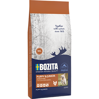 Bozita Puppy & Junior Wheat Free 12.5 kg