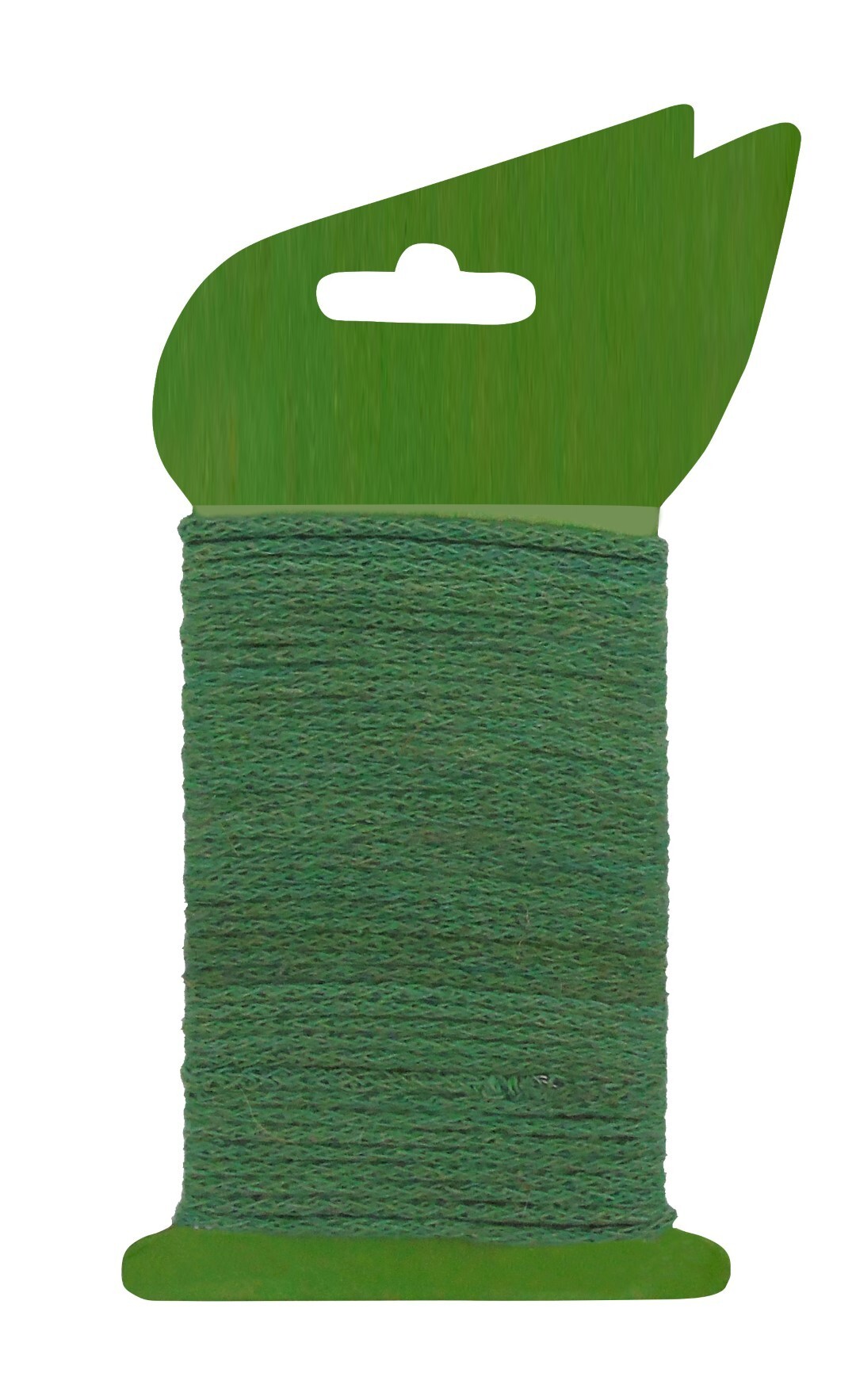 Nature Jute bindtouw groen met ijzeren kern dia. 2,75 mm x 10 m