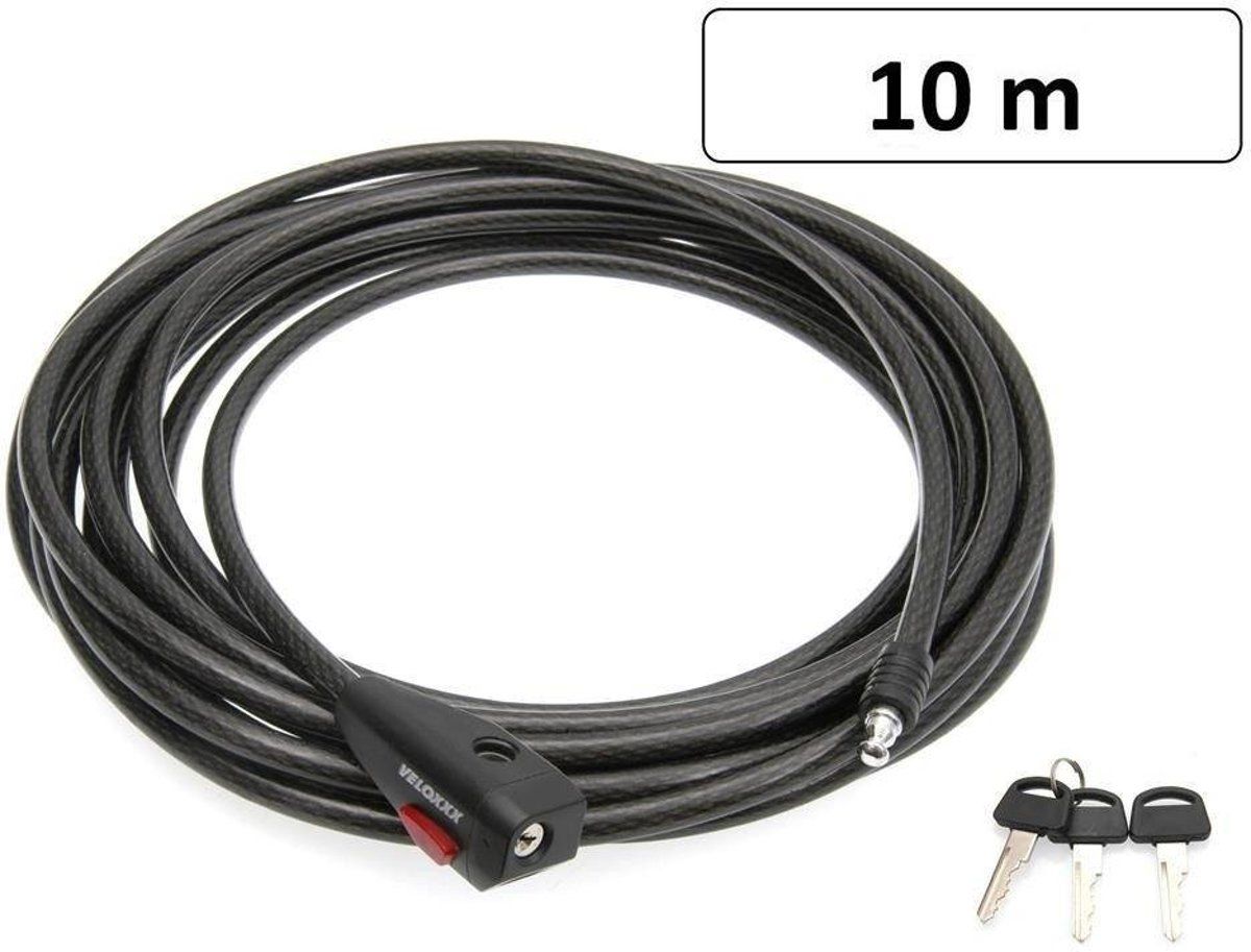 Stahlex Extra lange kabelslot 531 (10 meter x 12 mm)
