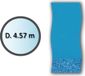 Swimline Runder wirbelstrudel d.4.57m pour piscines hors sol LI1548SB