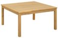 Acacia Table basse Acacia clair 85 x 85 x 45 cm Acacia massif