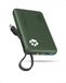 INIU 45 W Powerbank, Mini-formaat, 10.000 mAh, met Geïntegreerde USB-C-kabel, Snel Opladen, Compatibel met iPhone 17, 16 en 15 inch, Xiaomi Mini en Samsung, Groen