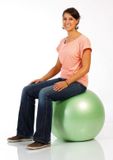 Togu HappyBack Fitnessbal - Ø 55 cm - Lime Groen