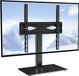 VEVOR TV-standaard voor tv's van 32 tot 55 inch, draaibaar, in hoogte verstelbaar, 41 kg belastbaar, VESA 400x400mm
