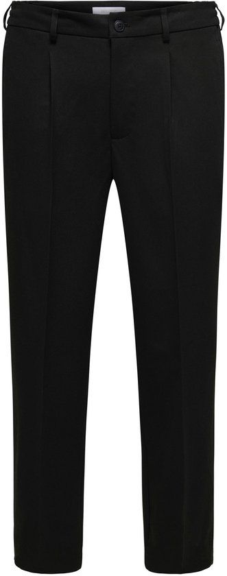 ONLY & SONS ONSMIRO Tapered Fit Chinobroek Zwart