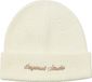 JACK & JONES Jacnorrebro Regular Beanie Heren Muts - Katoen/Acryl - Antiek Wit - One Size