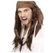 Smiffys Buccaneer Pirate Pruik Bruin