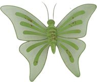 HBX Natural Living Heembloemex Deco Vlinder Fab 44x3,5x33cm groen metaal
