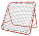 But de football - Cible d'entraînement pour tirs et passes - Filet de rebond 100x100 cm - Aide à l'entraînement pour le tir et la passe - Rouge