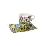 Goebel Kunstenaarsmok James Rizzi Desert Life - Pop Art, 19,5x13,5x12 cm