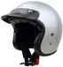 Redbike RB-720 - Casque jet rétro - Argent - Taille S - ECE 22.06
