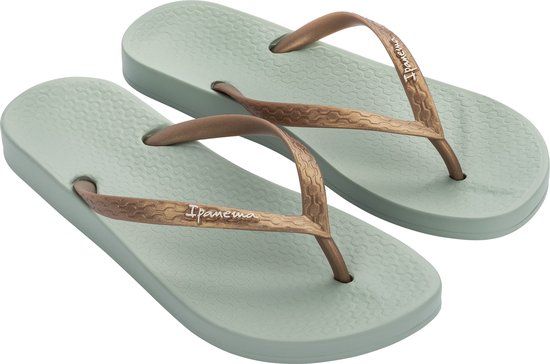 Ipanema Anatomic Tan Dames Slippers - Groen