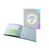 PMP LIVRE DE Naissance bedrukt Wenn ich Etais Petit Mouse grijs