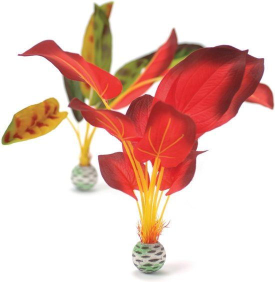 biOrb zijden plantenset groen/rood - groot