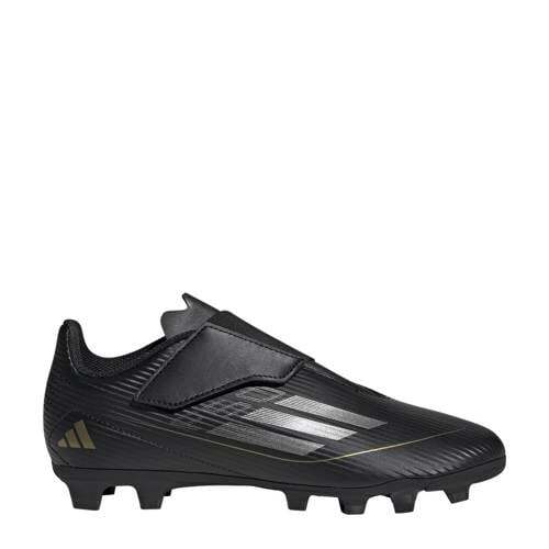 adidas adidas Performance F50 Club Velcro junior voetbalschoenen zwart/antraciet/goud