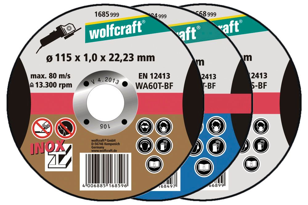 Wolfcraft 1685999 fine cutting disc