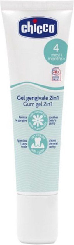 Chicco Gingival Gel 2 In 1 4m+ 30ml - Unisex