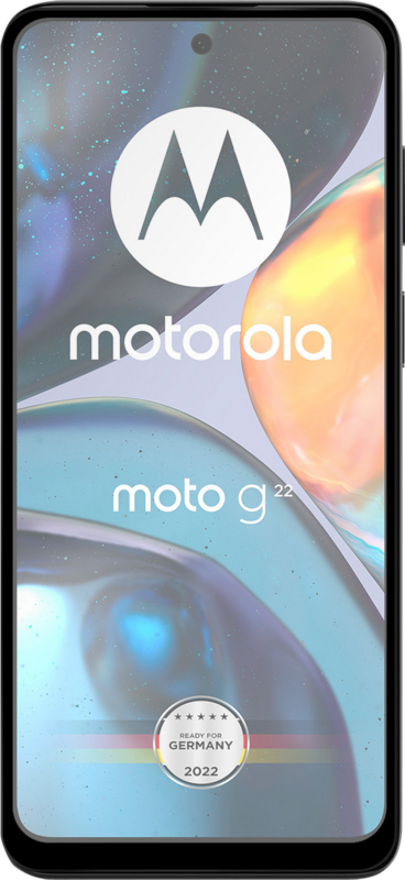 Just in Case Full Cover Screenprotector Motorola Moto G22 Zwart