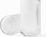 Lyngby Porcelaen Glazen Vaas - 20cm - Helder