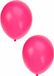 Bellatio Decorations ballonnen - 10 stuks - neon roze - 27 cm