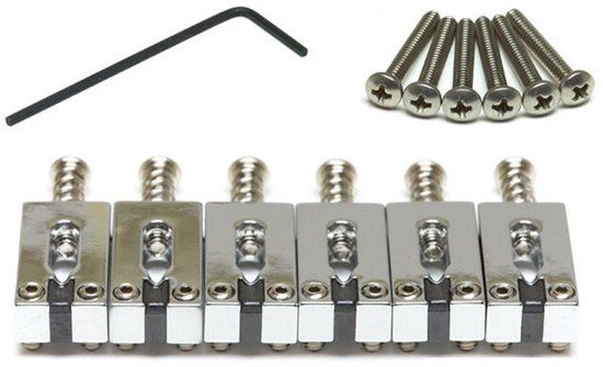Graph Tech String Saver PG-8000-0C Brushed Steel Chrome