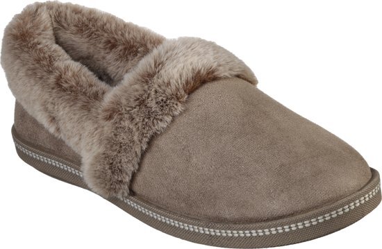 SKECHERS Cozy Campfire Team Toasty Dames Sloffen - Bruin - Maat 41