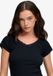 Superdry - T-shirt athlétique essentiel à col en V avec détail en dentelle - Femme - T-shirts - eclipse navy - Taille 14