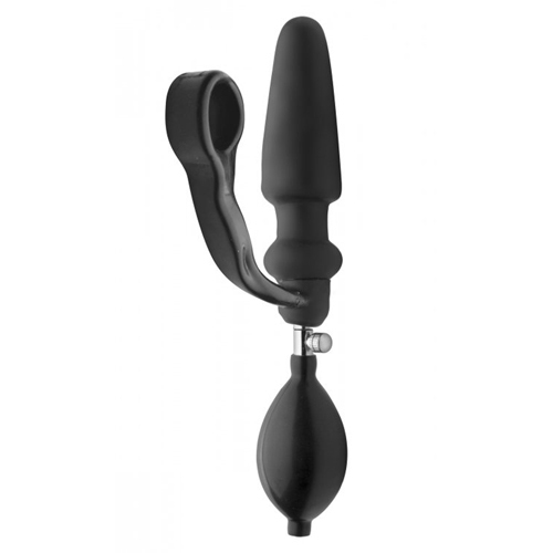 Master Series Exxpander Inflatable Plug With Cock Ring