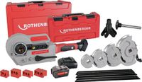 Rothenberger Accu-pijpbuigapparaten-set | 1/2-5/8-3/4-7/8-1 1/8 inch | 1 stuk