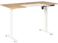 Vinscetto Vinsetto Elektrisch bureau computertafel in hoogte verstelbaar metaal naturel 920-071V90