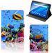 B2Ctelecom Lenovo Tab E10 Flip Case Vissen