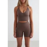 Aim'n sportshort Shape bruin