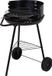 Charcoal BBQ - Round - Wheeled - 41.5cm - Black Grey