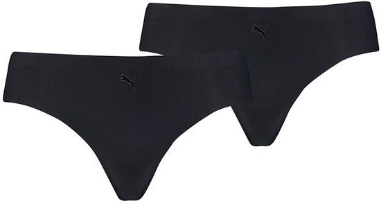 Puma Seamless Hang Tanga 2 Eenheden Zwart XL Vrouw