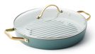 GreenPan Padova Sautepan Rond Blauw 28cm Keramisch Aluminium Inclusief Deksel