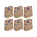 Eurowrap 223925-3C - Liwa, kraft, sac moyen 21,5x10,2x25,3 cm - PAQ DE 6
